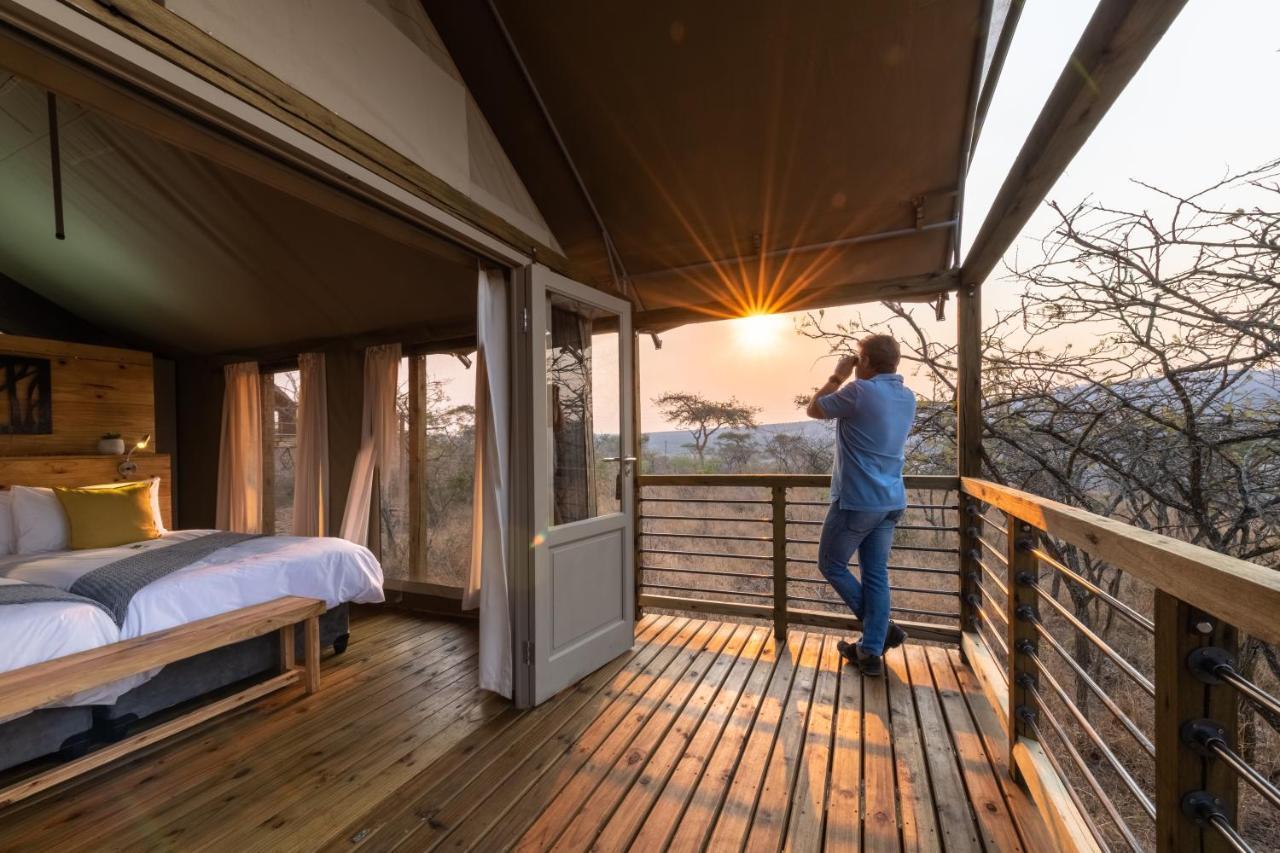 Ndhula Luxury Tented Lodge White River Bagian luar foto